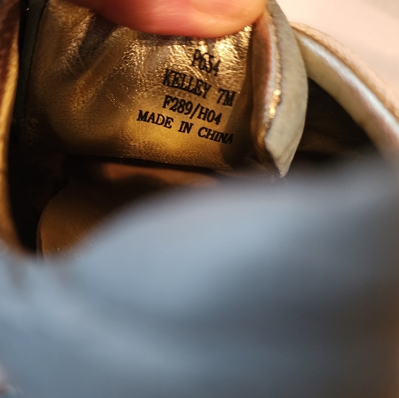 Coach Kelley blue/cream sneaker. Size 7 - Picture 3 of 6